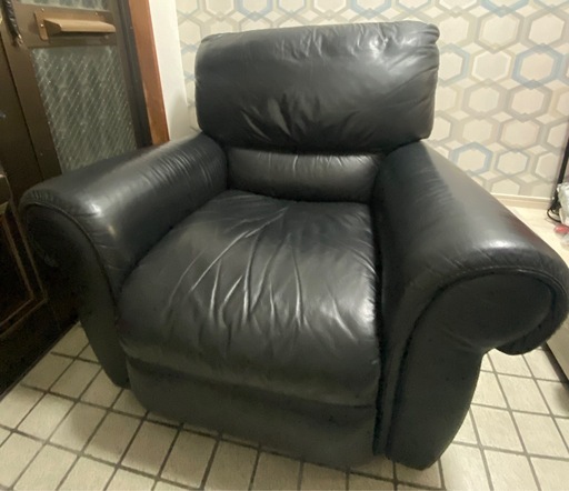 Natuzzi イタリア製　一人掛けソファ 本革