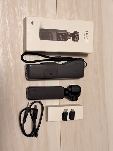 【美品】DJI OSMO POCKET ジンバルカメラ 初代 箱付き