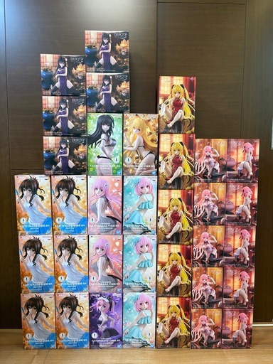 【新品未開封】To LOVEる　ララ　ヤミ　唯　モモ　ナナ　チャイナ　他セット 新品未開封 ToLOVEる 金色の闇 モモ 古手川唯 ララ Desktop Cute