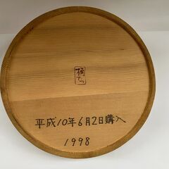 寿司桶　（桶たつ）の画像