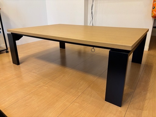 【お譲り決まりました】こたつテーブル　こたつ布団　ニトリテーブル