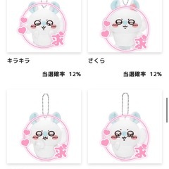 ちいかわ モモンガだらけくじ D賞おかおショルダーバッグの画像