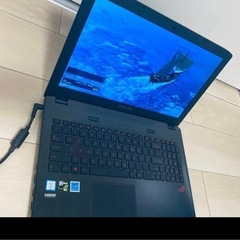 ゲーミングPC ASUS ROG GTX搭載/i7 6世代/16GB/SSD /Windows10/Officeの画像