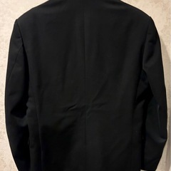 🎓【美品】男子学生服 学ラン（上着）カンコー製／160Aサイズ 標準型／カシドス生地／ラウンドカラー／黒🎓の画像