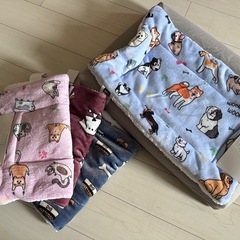 猫　犬用 ペット ベッド　5点セットの画像