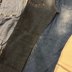 👖【サイズ140】男の子向けズボン3点セット✨くるぶし丈・ストレッチジーンズ・発色◎パンツ👕  – まとめてお得！おしゃれで履きやすいズボンセットをどうぞ😊 –の画像