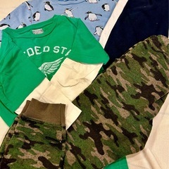👕【サイズ140】長袖トップス2点＋長ズボン2点／計4点セット【無料でお譲りします】👖 – お着替え用・洗い替えにピッタリ！破れなし＆まだ使えます◎ –の画像