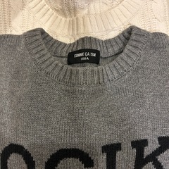 🧶【美品ニット2枚セット】UNIQLO × COMME CA ISM／サイズ150👕👕  – 洗練されたデザイン＆着回し力◎！おしゃれ男子におすすめのニットセット✨ –の画像
