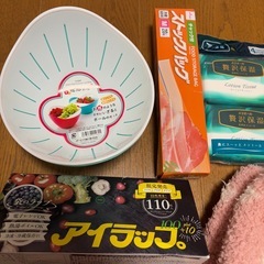日用雑貨 ざる ジップバック ポケットティッシュ アイラップ はさみ 靴下の画像