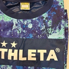 🔥オシャレなスプラッシュ柄！ATHLETAピステ上着🔥 サイズ160cmの画像