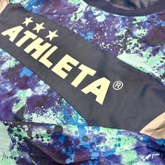 🔥オシャレなスプラッシュ柄！ATHLETAピステ上着🔥 サイズ160cmの画像