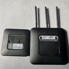ルーターと中継器　バッファロー製の画像