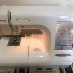 JANOME　コンピューターミシン 稼動品  訳ありの画像