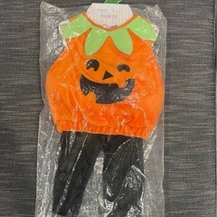【未使用・美品】ハロウィン ベビーコスチューム パンプキンの画像