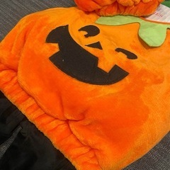 【未使用・美品】ハロウィン ベビーコスチューム パンプキンの画像
