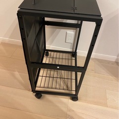 ゴミ箱ホルダー　２分別（新品）の画像