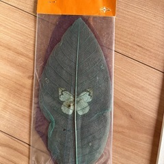 木の葉しおり &　由布院民芸手すき和紙便箋の画像