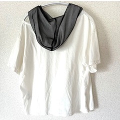 ピンクラテ　１６５CM CALL TO MIND フード付きTシャツの画像