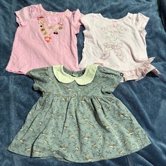 80-110cm 女の子服　4枚セットの画像