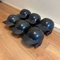 少年野球ヘルメット6個の画像