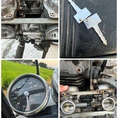 カワサキ　バルカン400（EN400B） ジャンク　書類ありの画像
