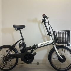 『配送可』ＰＥＬＴＥＣＨペルテック ＴＤＮ－２０８Ｌ折りたたみ電動アシスト自転車の画像