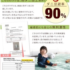カーペット 200×250cm 約3畳用 グレー の画像