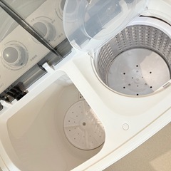 【お譲りします】二槽式小型洗濯機 3.6kgの画像