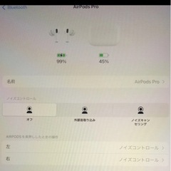 AirPods Pro (第1世代) MWP22J/A アップル ワイヤレスイヤホン 初期化済みの画像