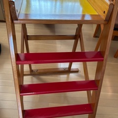 木製滑り台の画像