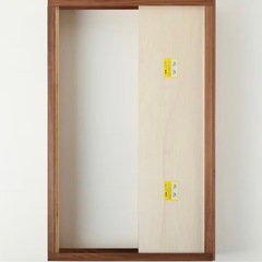 【廃盤レア商品】無印良品　収納ベッド　セミダブル　オーク材の画像