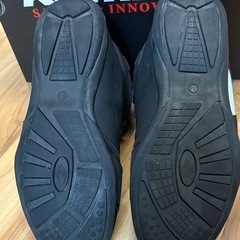 KOMINE バイクシューズ ブラック ボアダイヤル　27.5cm 中古の画像