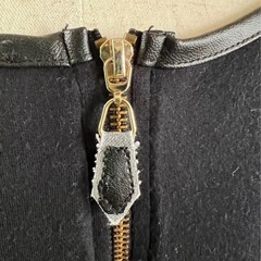 ZARA W&B COLLECTION 半袖チュニック Lサイズ　ブラックの画像