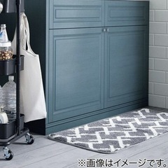 ニトリ　フロアマット　キッチン対応の画像