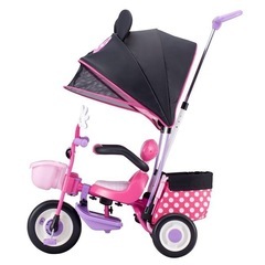 【受け渡し先が決定しました】ディズニー　三輪車 ミニーマウスの画像