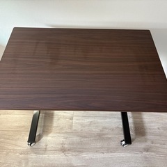 【直接受渡し】昇降式デスク タンスのゲン 幅90cm 奥行60cm 高さ71〜109cmの画像