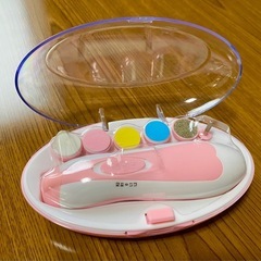 【新品✨】赤ちゃん👶🏻電動爪切り　爪やすりセットの画像