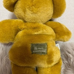 Harrods　ハロッズくまのぬいぐるみ 英国メリーソート社製　レトロの画像
