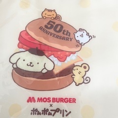 新品☆MOS BURGER × ポムポムプリン 保冷トートバッグの画像