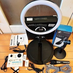 最終価格 内容更新 ライブ配信キットのセット TASCAM タス...