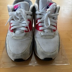 Nike Air Max 90 ホワイト/ピンク/グレー24.0の画像