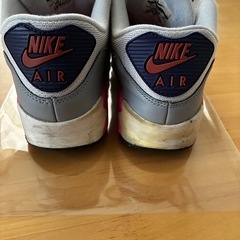 Nike Air Max 90 ホワイト/ピンク/グレー24.0の画像