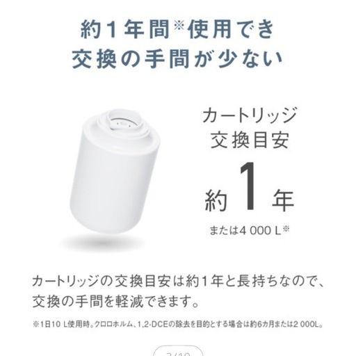 パナソニック TK-CJ24-W 浄水器 ホワイト TKCJ24W (ちょここ