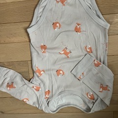 ユニクロ　肌着　ロンパースの画像