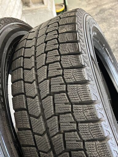 202505046【札幌】185/60R15　冬タイヤ　スタッドレス　ダンロップ　早い者勝ち♪　ヴィッツ　シエンタ　フィット　スイフトなど