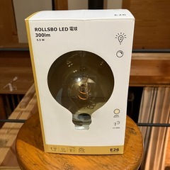 IKEA LED照明電球　2個の画像