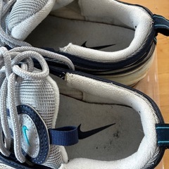 Nike Air Max 97 メタリックシルバー/ネイビー スニーカーの画像