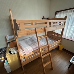 中古2段ベット　「引き取り限定」の画像
