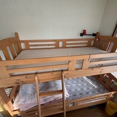 中古2段ベット　「引き取り限定」の画像