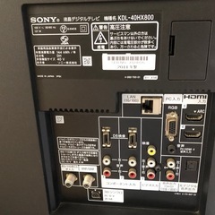 SONYの液晶テレビ42インチの画像